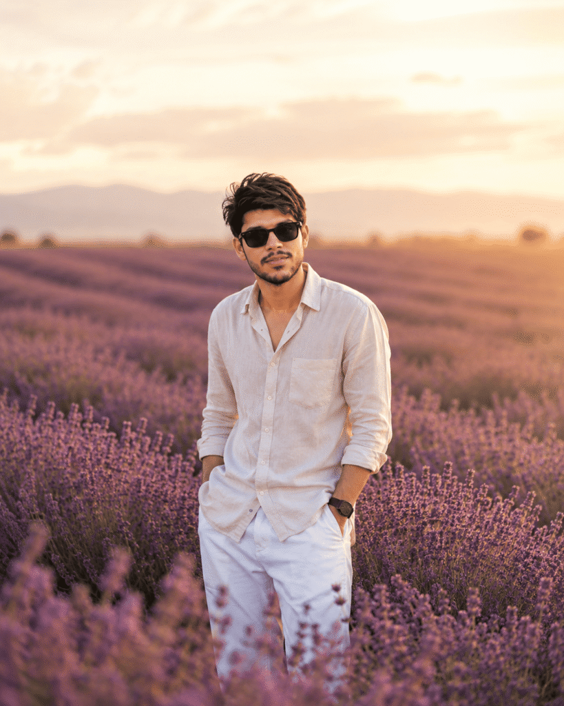 Lavender Field Dream Portrait Prompt- Faymas in